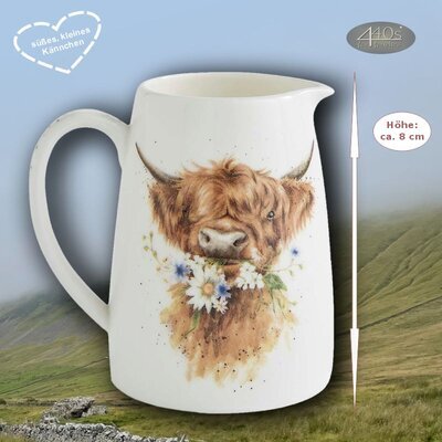 Wrendale Designs Mini Porzellan Milch-K�nnchen Highland...