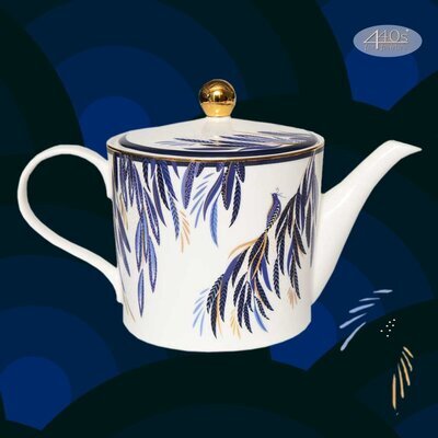 Sara Miller London Porzellan Teekanne Feather Tail by...