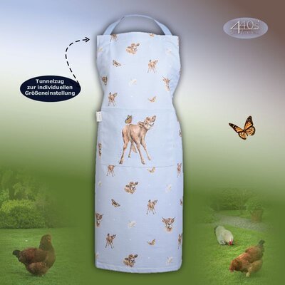 Wrendale Designs Baumwoll-Sch�rze Bauernhof-Freunde |...