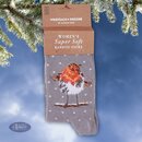 Wrendale Designs Damen Socken Jolly Robin | WD-XSOCK003