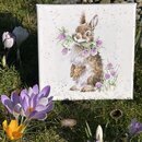 Wrendale Designs Bild Druck auf Leinwand Kaninchen &...