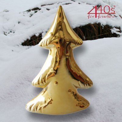 Odem Tannenbaum gold ca. L 20 cm H 30 cm
